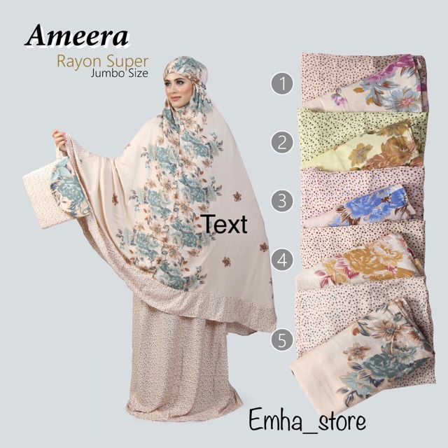 Mukena ameera mukena bali murah bagus