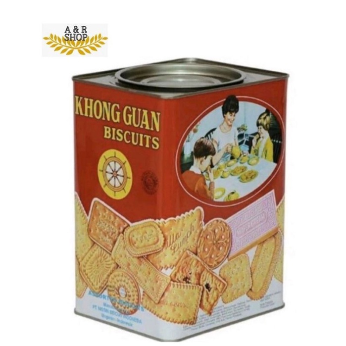 

Khong Guan Biskuit Kaleng 1600g