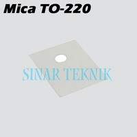 10pcs Mika Transistor D313 TO-220 ( Mica / Isolator Transistor ) TR Penahan Panas Konduktor isi 10 Buah