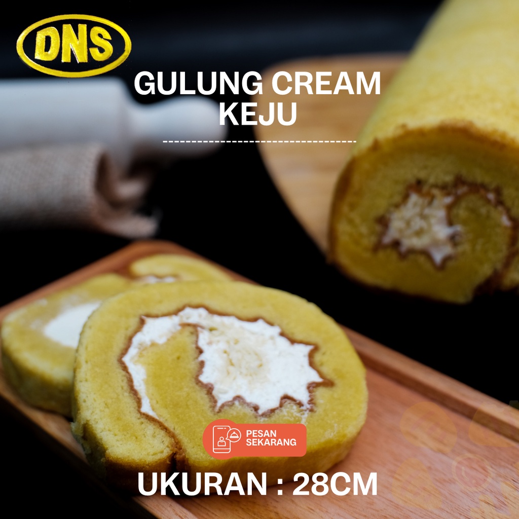 

Bolu Gulung Cream Keju / Kue Bolu Gulung Keju PREMIUM / Bolu Gulung Enak dan Murah