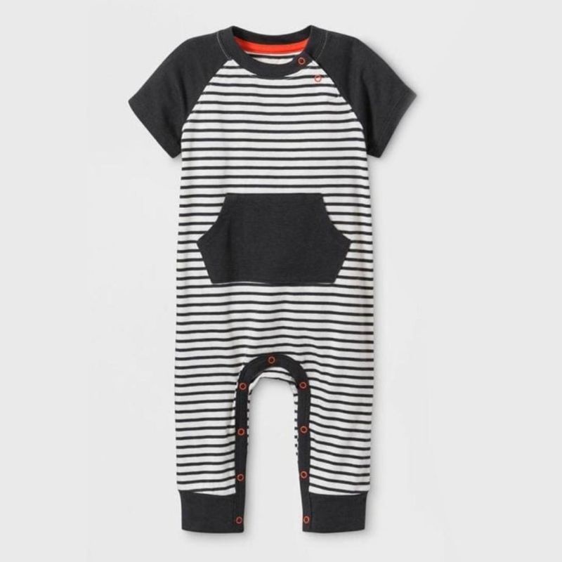 jumpsuit bayi unisex cat&jack-Strip grey