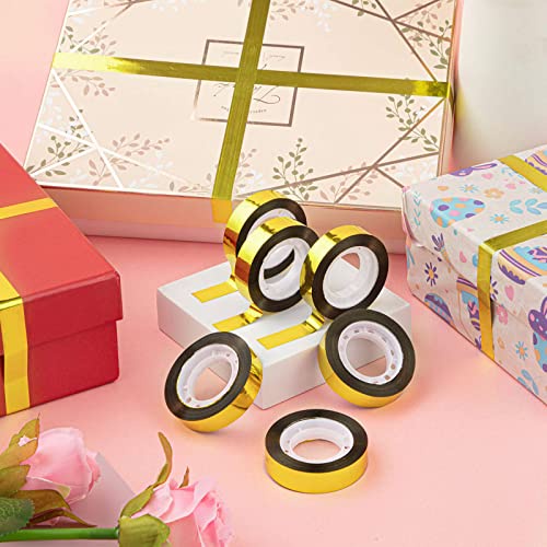 50m Gold Washi Tape 15mm/10mm Gold Selotip Masking Tape Untuk DIY Scrapbooking Sekolah Dan Kantor Dekorasi