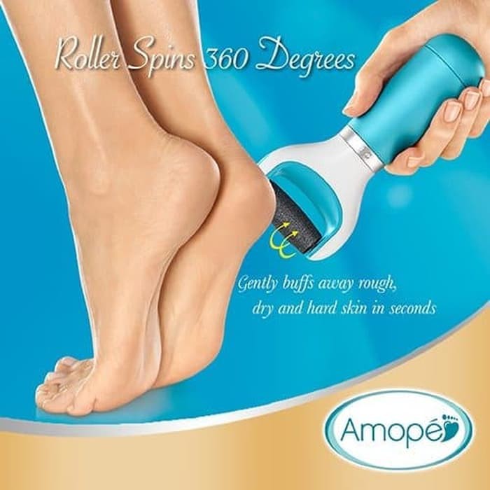 Amope Velvet Soft Pedi Perfect Pedicure Kaki Elektrik-WJ00404 - White