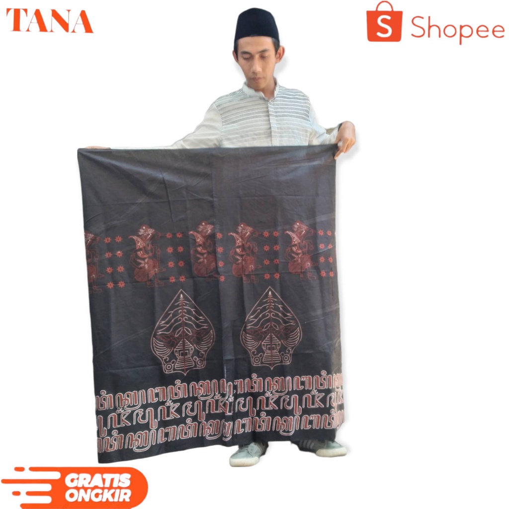 Sarung Batik Pekalongan Motif Wayang Honocoroko Bahan Katun Halus Bisa Cod By Tana