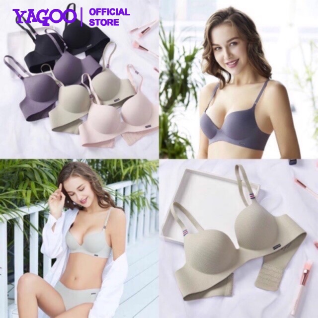 YAGOO  - Sport BH Bra Push Up InStyle Senam Zumba Jogging Yoga Olahraga Wanita Hih Quality bra01