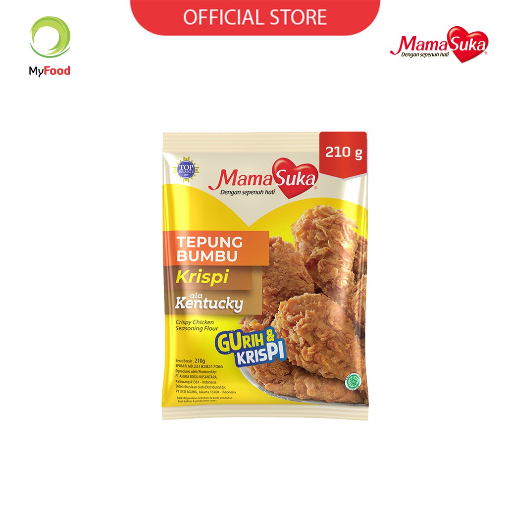 

Mamasuka - Tepung Bumbu Krispi ala Kentucky 210 g