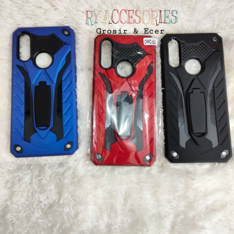 RY - Case phantom Oppo A31 Series Stand Iron Transformer Hardcase case Robot standing Oppo A31