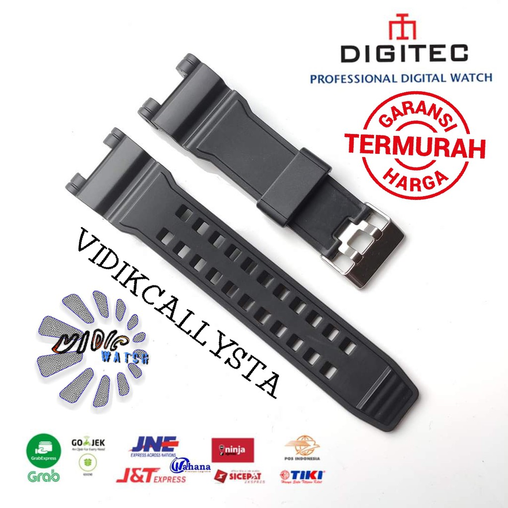 STRAP CASIO / TALI RUBBER KARET DIGITEC 2078