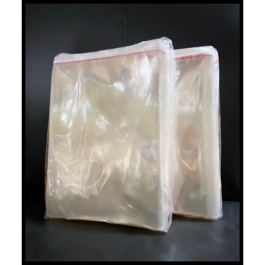 

Plastik Opp Packing, Plastic Bening Packing Seal Lem Ukuran 15 X 22