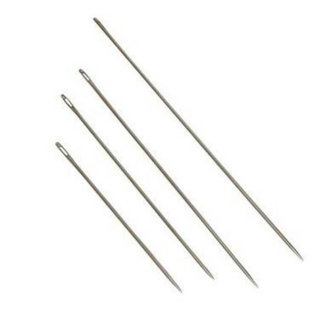 JARUM JAHIT TANGAN / JARUM JAHIT KECIL / SEWING NEEDLES / ALAT JARUM JAHIT ALUMINIUM / JARUM RAJUT QF24