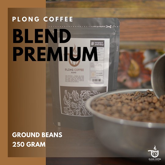 

GROUND BEANS BLEND PREMIUM 250 GRAM