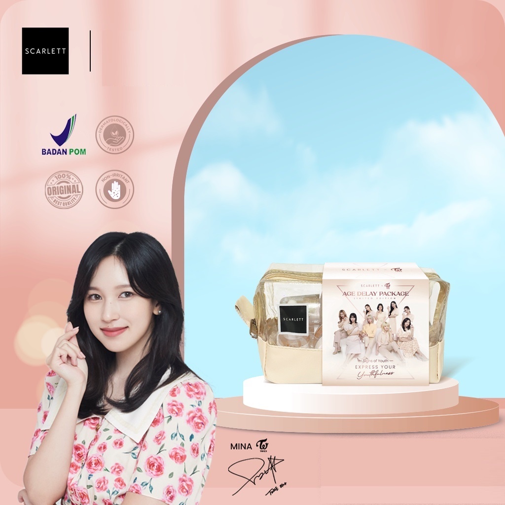 SCARLETT x TWICE Package Limited Edition | PAKET TWICE BY AILIN