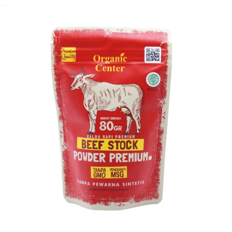 Organic Center Kaldu Sapi PREMIUM Beef Stock Non MSG Kaldu MPASI