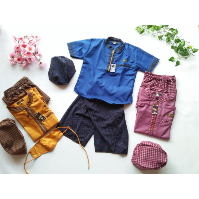 Baju Koko Anak / Koko Anak / Set Koko Uwais