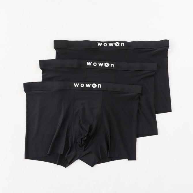 Wowon Men Boxer - Celana Dalam Pria - Zero Gravity Feel - 3 Pcs