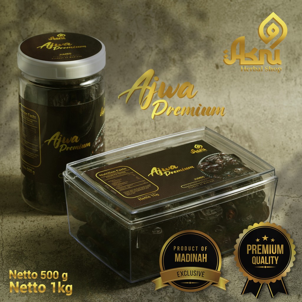 

Kurma Ajwa Asli / Kurma Premium / Kurma Ajwa