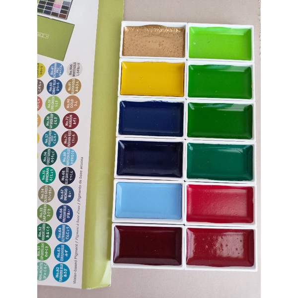 

(HARGA 2pcs) Gansai Tambi watercolor refill