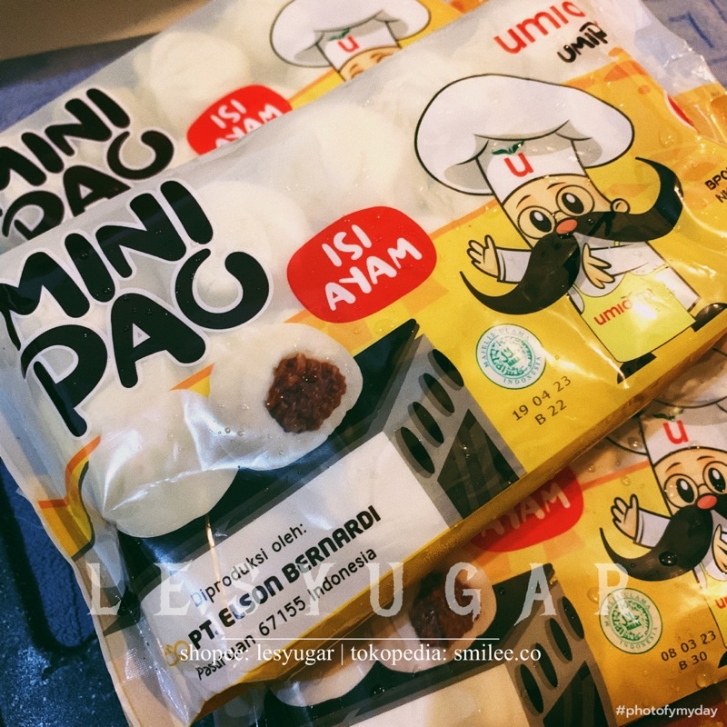 [LESYUGAR FROZEN FOOD] - UMIAMI MINIPAO BEKU OLAHAN HALAL MINI PAO DAGING AYAM ENAK BAKPAO BAPAO BAP