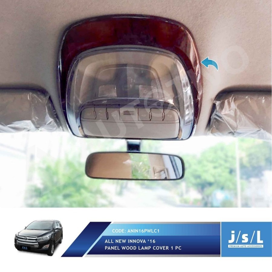 JSL Cover Panel Lampu Plafon Innova Reborn Wood Lamp