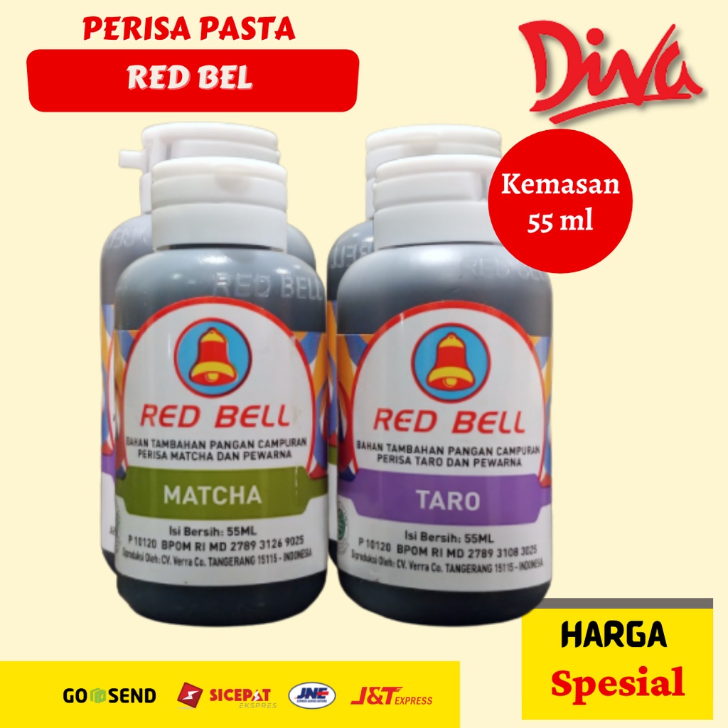 

Perisa dan pewarna red bell rasa strawberry 55ml / Pasta Red Bell