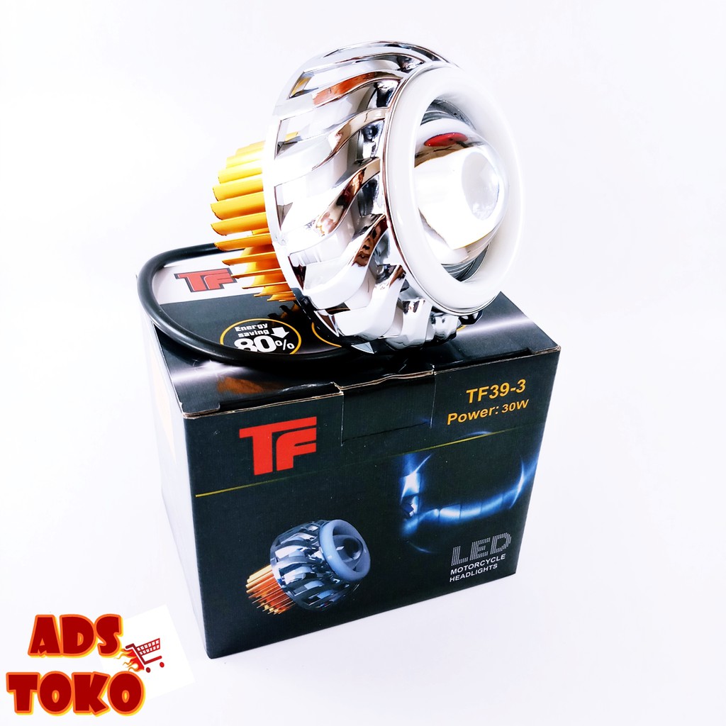 Lampu Depan Motor LED Proji Besar  Semua Motor