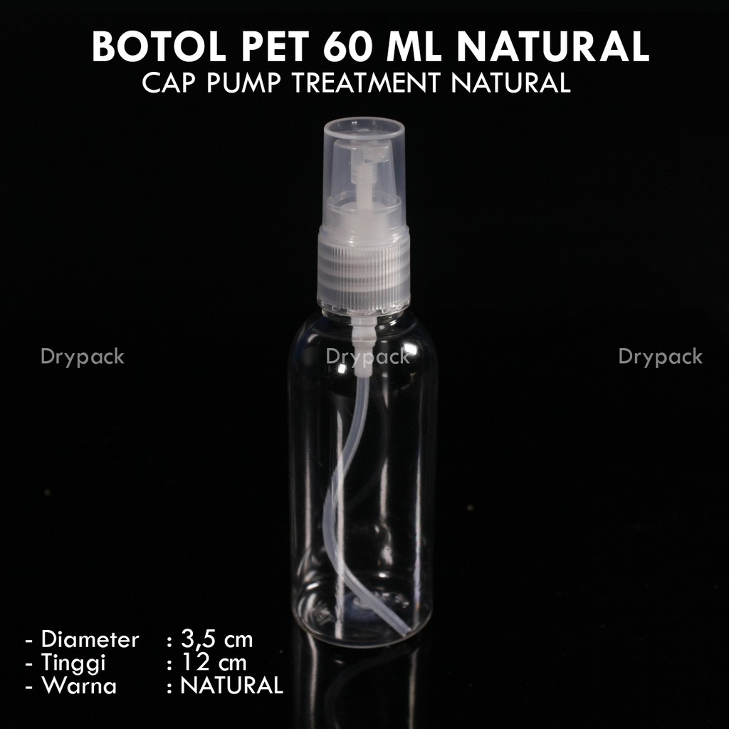 Botol PET 60 ML Natural Treatment