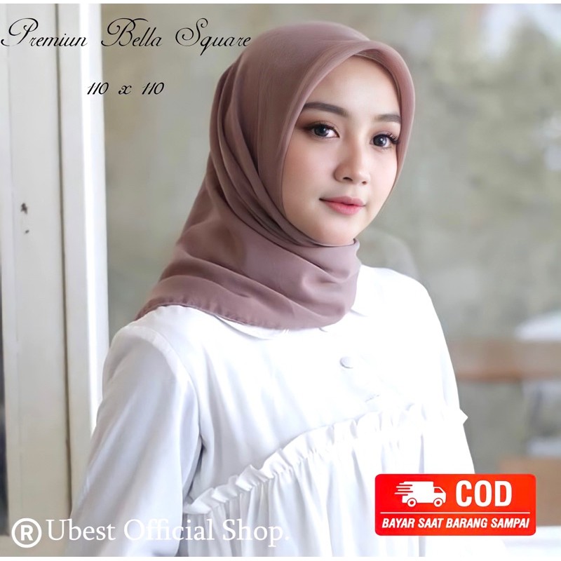 Bella Square Hijab / Hijab Bella Square / Bella Square / Hijab Segiempat Bella Square / Kerudung