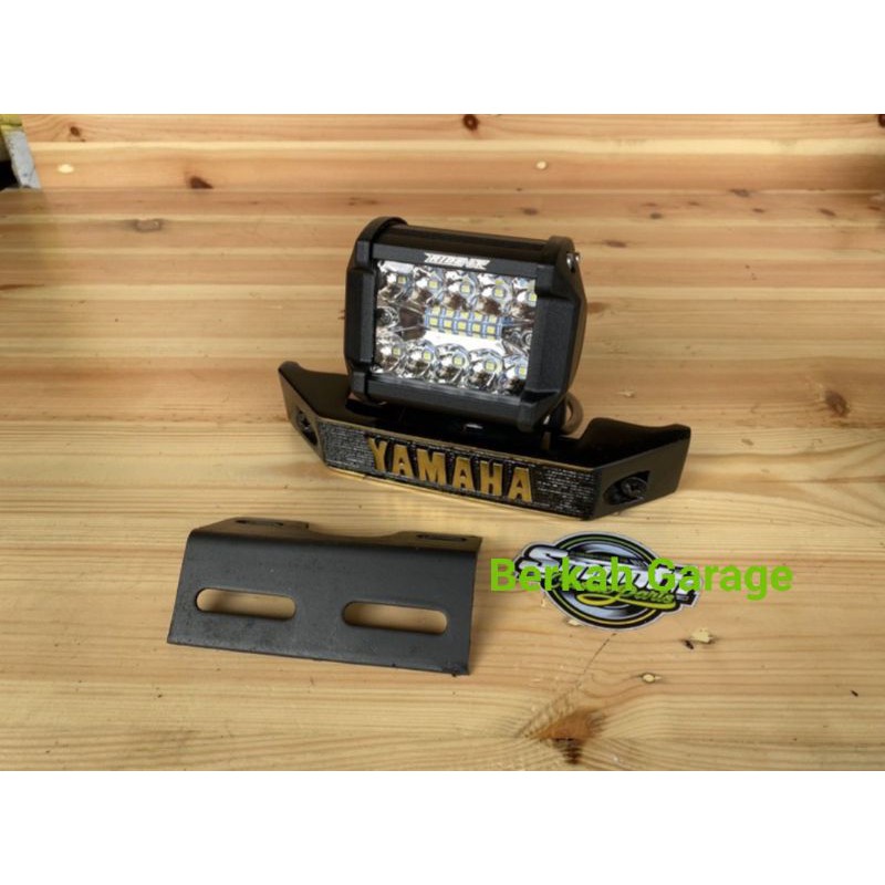 Lampu LED 20 Titik Bar Breket Kumis Yamaha Gold Plus Breket Rx-King