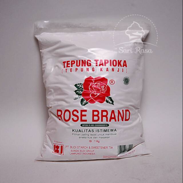  TEPUNG TAPIOKA  ROSE BRAND 1KG Shopee Indonesia