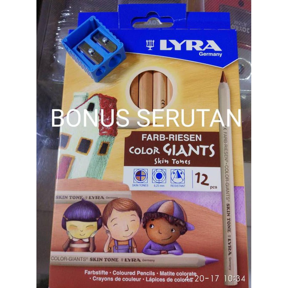 

Sale!! Lyra Skin Tones - Color Giants 12 Pcs Terbaru