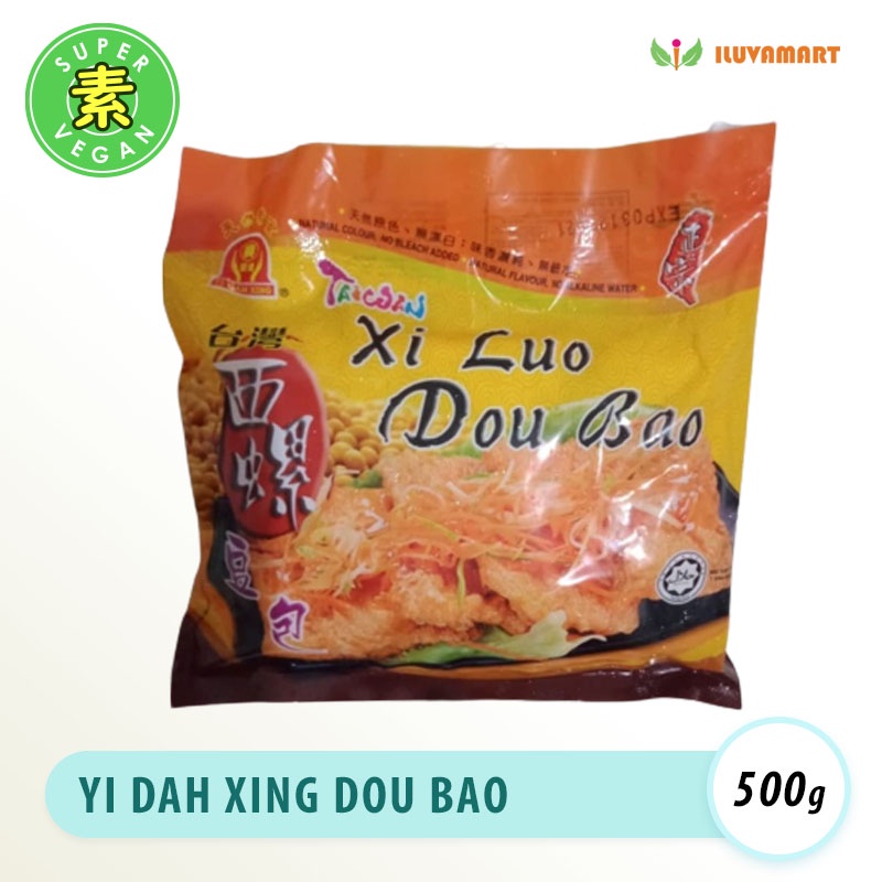 

Yi Dah Xing Taiwan Xi Luo Dou Bao 500gr Kembang Tahu Tau Hu Ki Vegan Fresh Soy Chip Berkualitas