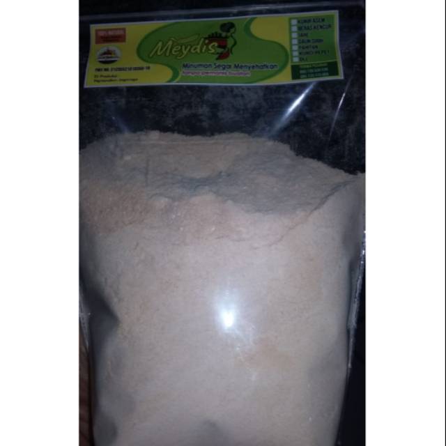 

JAMU bubuk jahe instan MEYDIS