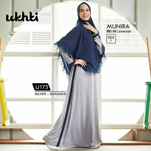 Gamis Jersey Premium U173 ORI ukhti