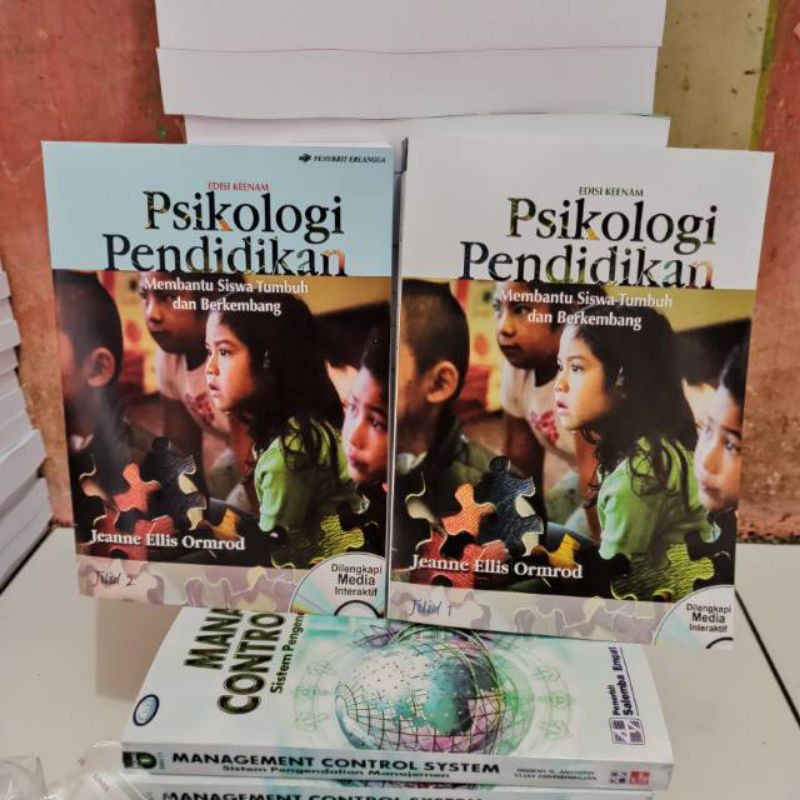 SEPAKET Psikologi pendidikan edisi keenam jilid 1dan2 by ormrod