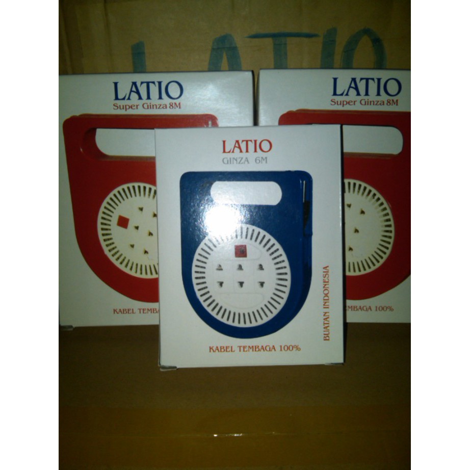 Kabel Box/ Kabel roll/ Kabel Gulung Listrik 9 m Gepeng Steker gepeng kabel serabut tanpa switch SNI