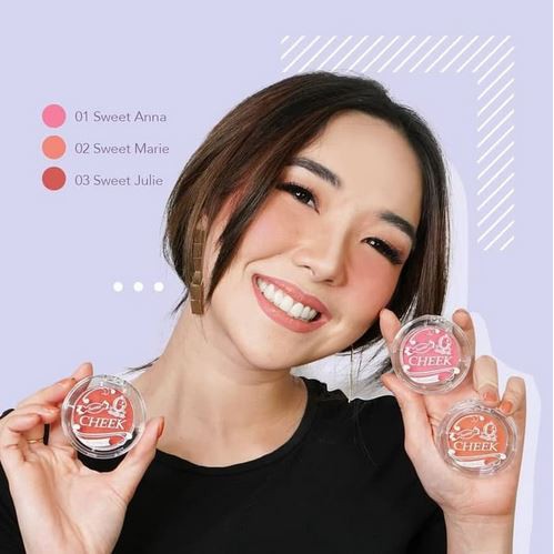 ✿ MADAME ✿ MADAME GIE BLUSH ON SWEET CHEEK BLUSHED -BLUSHON FEMME XOXO SQUISH MA CHEEK MAKE IT SHARP