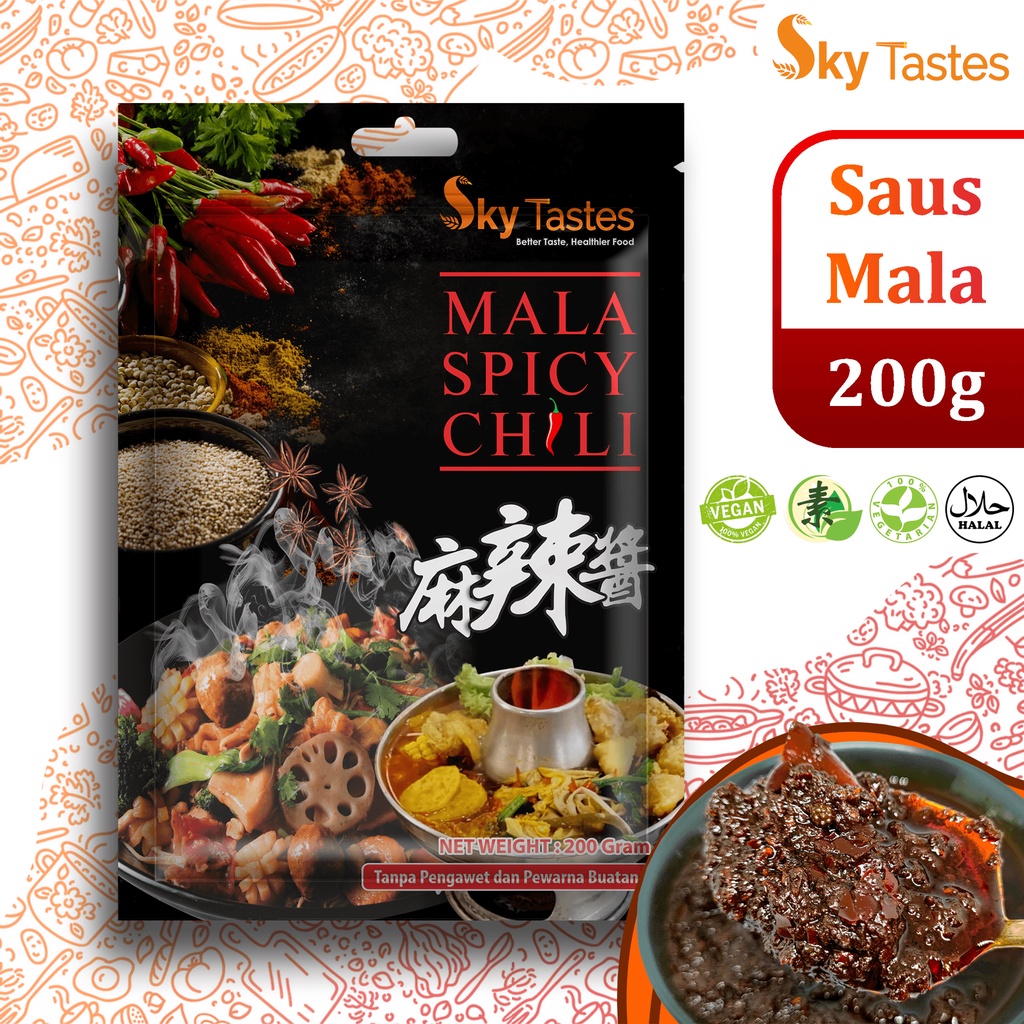 

Saus Mala Spicy Chilli SkyTastes 200GR