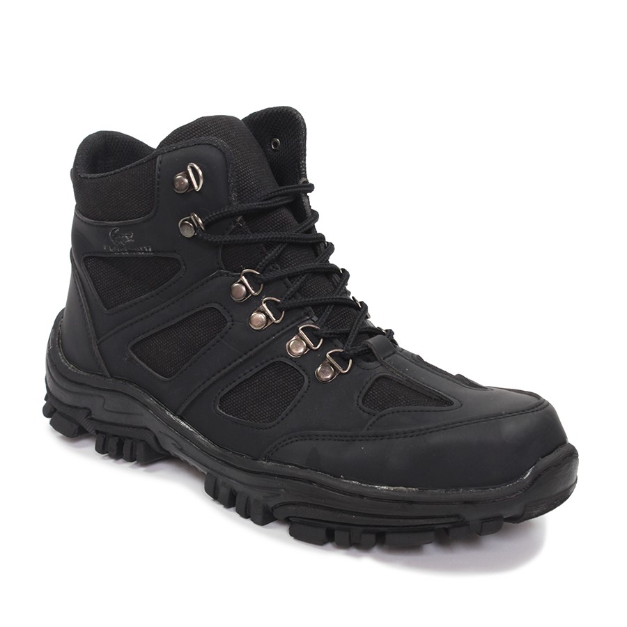 Sepatu Pria Safety Boots Crocodile Endure Sepatu Boot Hiking Touring Gunung Work Ujung Besi