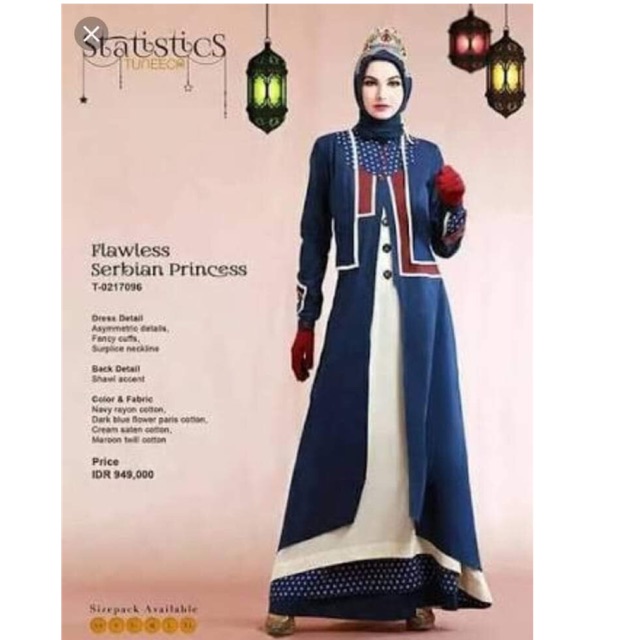 Preloved Tuneeca Statistik Size S+