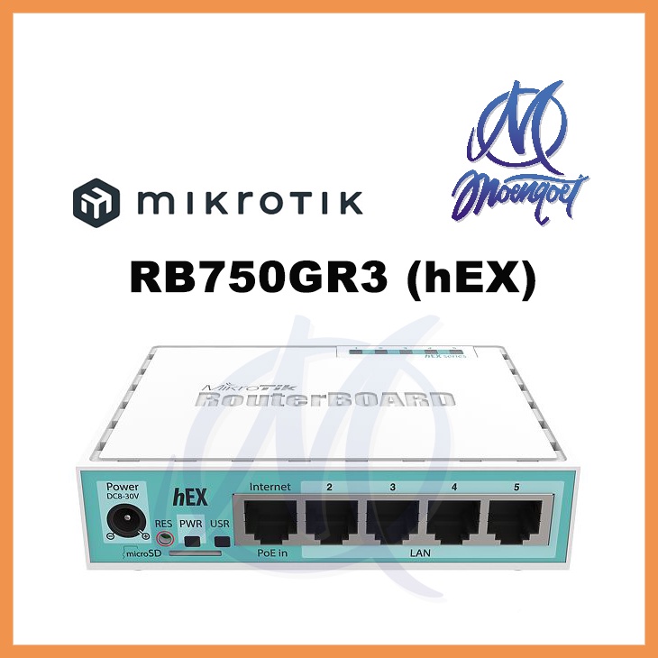 Mikrotik hex rb750gr3