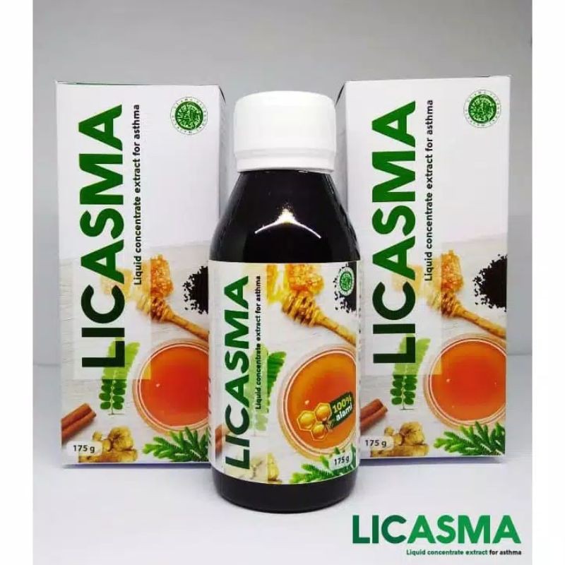 LICASMA original .MADU OBATI SAKIT ASMA.TBC.SESAK NAFAS.RADANG PARU-PARU.