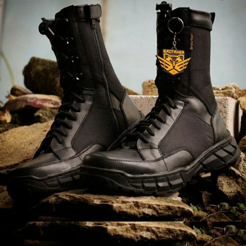 SEPATU PDL BROTHER XWARE KULIT SAPI ASLI SEPATU PDL TNI POLRI SCURITY