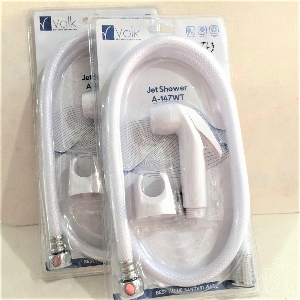 BIDET SHOWER VOLK A 147 WT PUTIH / JET SHOWER CEBOK BIDET / SHOWER CLOSET / CLOSET JET SHOWER