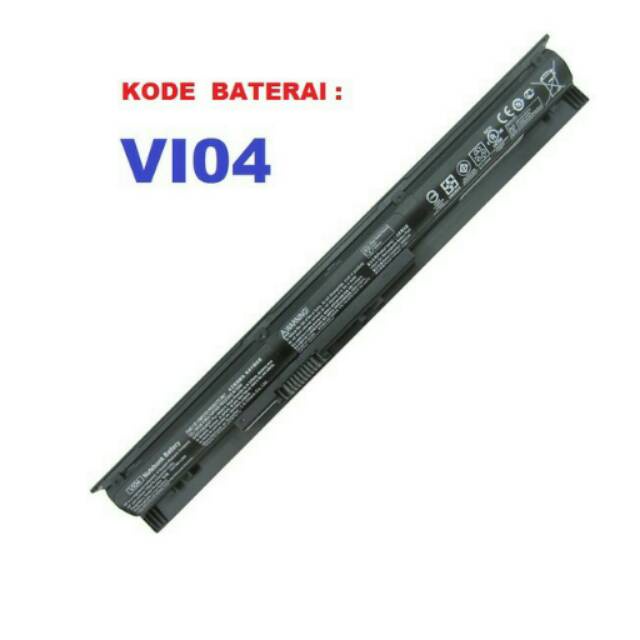 Baterai Original HP VI04 Envy 14-u000-u099 Envy 15-k000-k100 Envy 15-x000-x099; Envy 17-x000