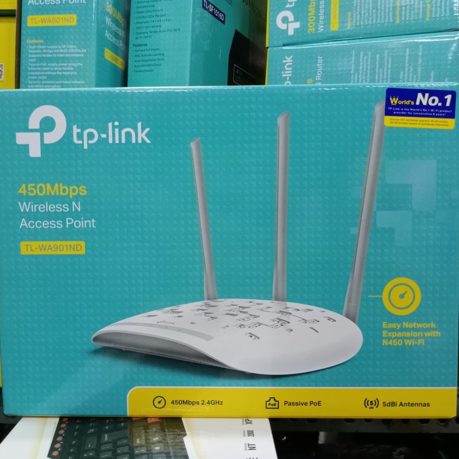 Access Point N Wireless Rounter 450Mbps Tplink Wa901nd Tp link Router