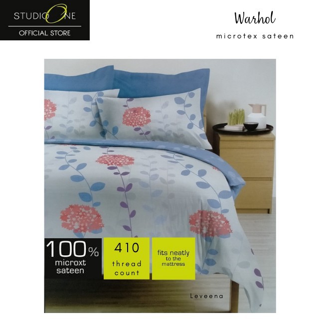 Set Sprei STUDIO ONE Warhol New MicroXT Design Leveena