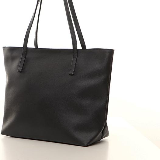 ☀ Tote Bag Tas wanita besar Ashley Zipper Black/Tote Bag Laptop 14inch/Tote Bag Laptop 15inch Beauty Gum ⅍