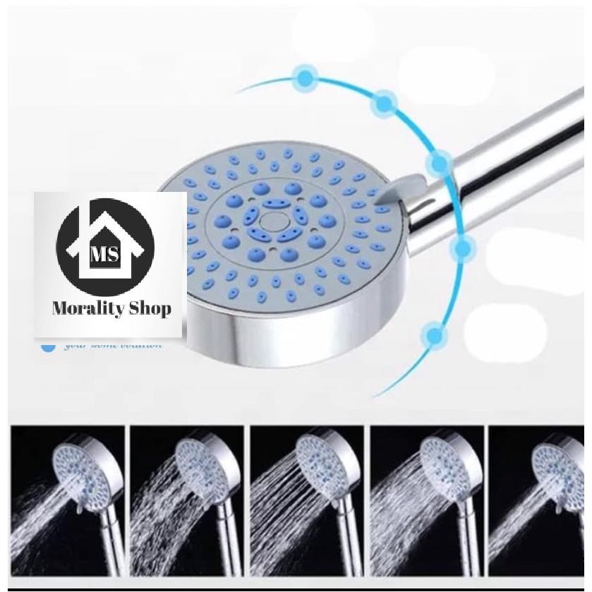 Handshower 5 Fungsi Gede Murah Minimalis B10-Hand Shower Set 5in1 semprotan mandi jumbo / C41