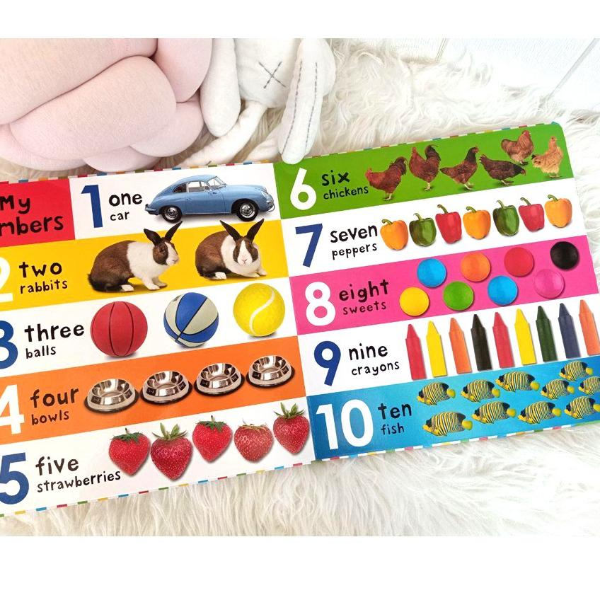 

@CASE-621>|⭐ Priddy Books Colours ABC Numbers Bright Baby Board Book (HA)⭐makacii