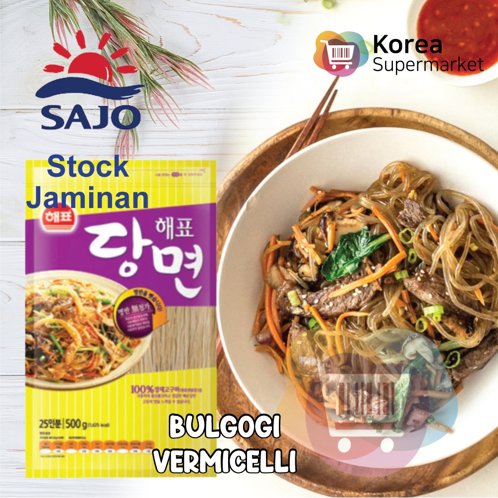 Sajo Soun Korea / Korean Vermicelli / Dangmyeon 500 GR Bahan Japchae
